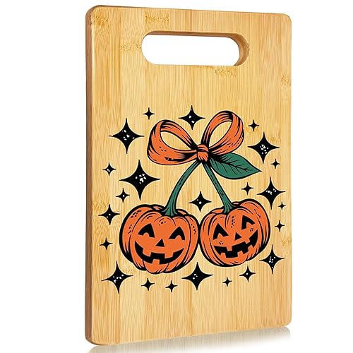 Halloween cherry pumpkin